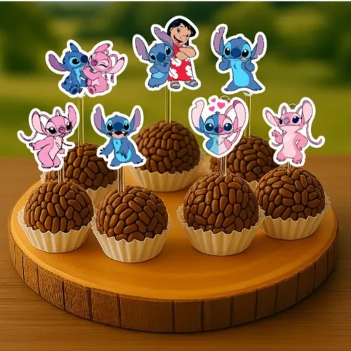 40tags ( 20Tags para dicinhos de mesa e 20 tags adesivas para lembrancinhas )
