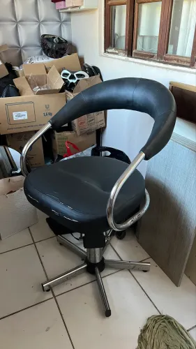 Cadeira hidráulica cabeleireira