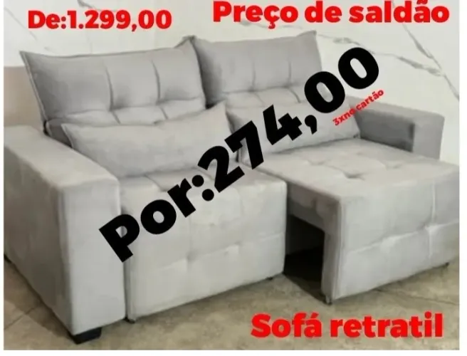 Sofá 2 lug (direto da fábrica)