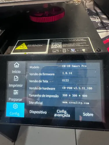 Impressora 3d Cr10 Smart pro 300x400mm