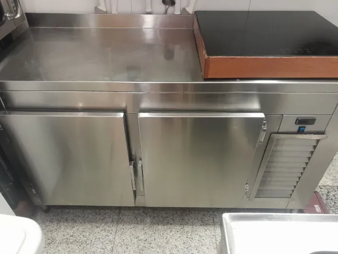 Refrigerador Horizontal de Aço Inox
