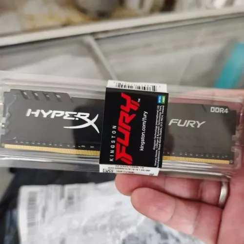 2 Memória Ram Kingston Fury 8gb DDR4 3200MHZ