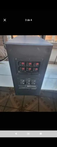 Caixa de sub woofer da boose 