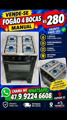 Fogão 4 bocas