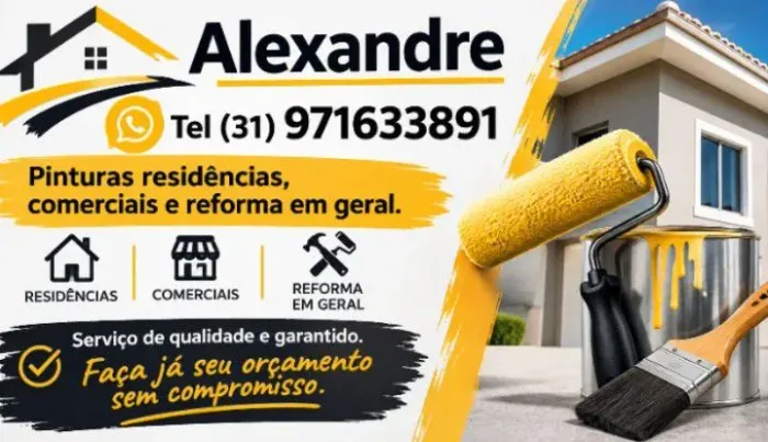 PINTURA E REFORMAS EM GERAL