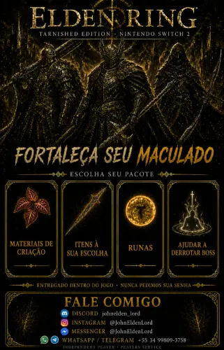 [ NINTENDO SWITCH 2 - PS ] Elden Ring - Todos os itens a sua escolha