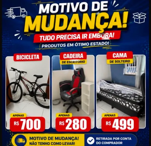 Vende-se tudo em perfeito estado