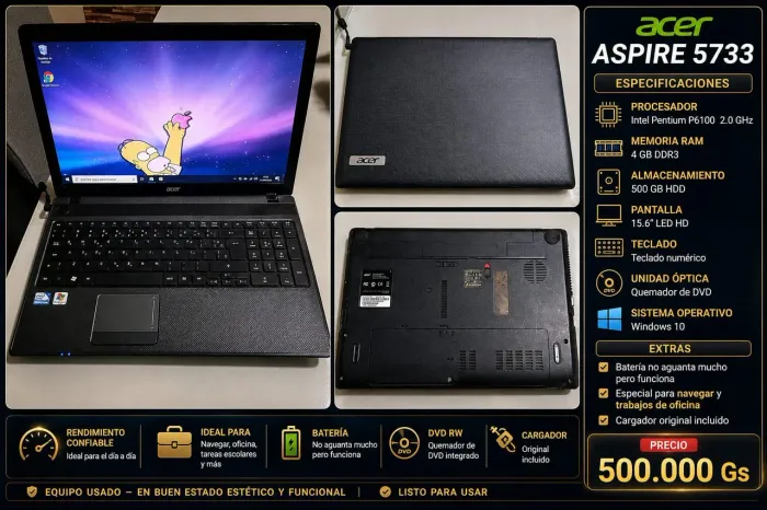 Notebook Acer Aspire