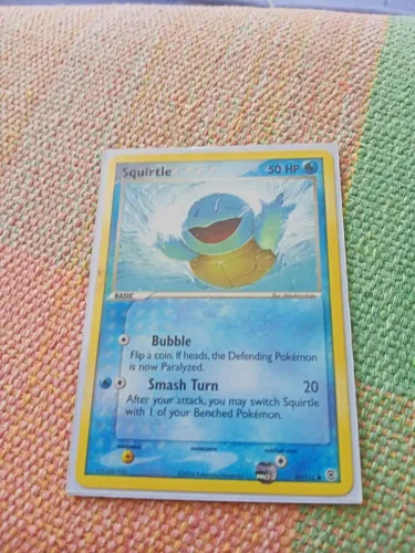 Carta Pokémon SQUIRTLE ( Fire & red Leaf & Green ) D