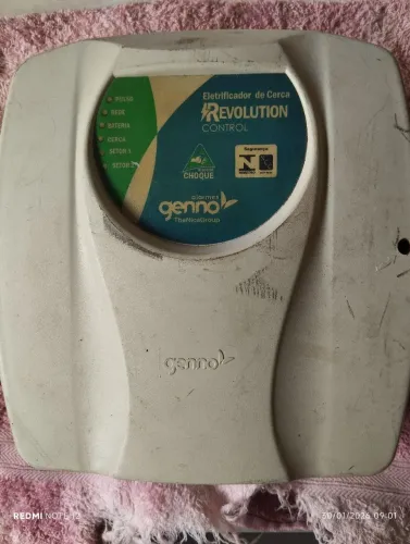 Cemtral cerca elétrica e alarme