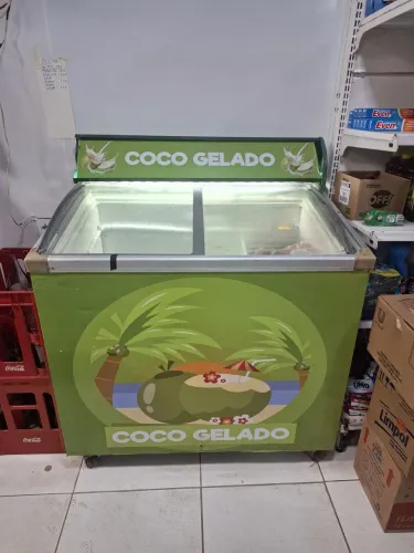 Freezer expositor duas portas