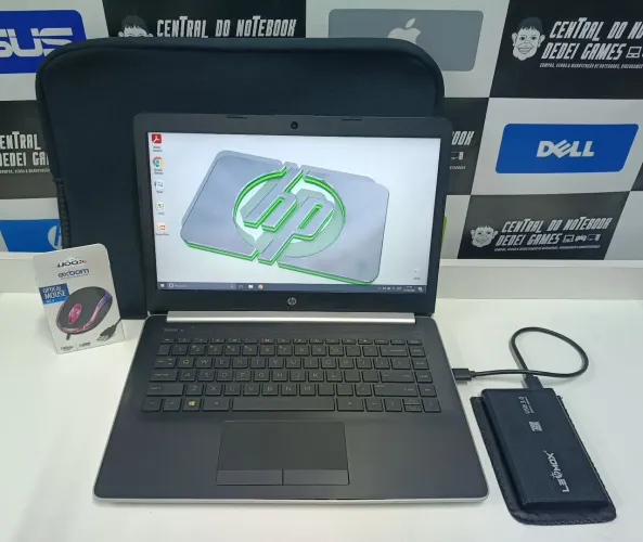Notebook HP Slim Seminovo / Garantia / Brindes