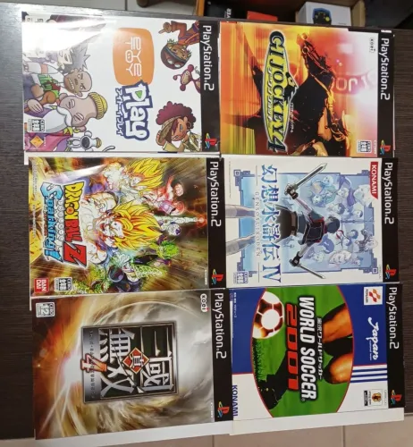 Jogos de play 2 original japonês 