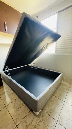 Cama Box casal sem colchão