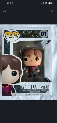 Funko Pop Game of Thrones - Tyrion Lannister + Arya Stark (Lote)