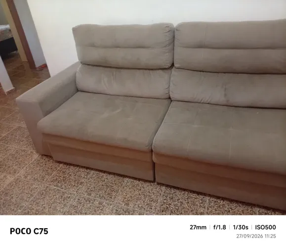 VENDO sofá reclinavel e retrátil