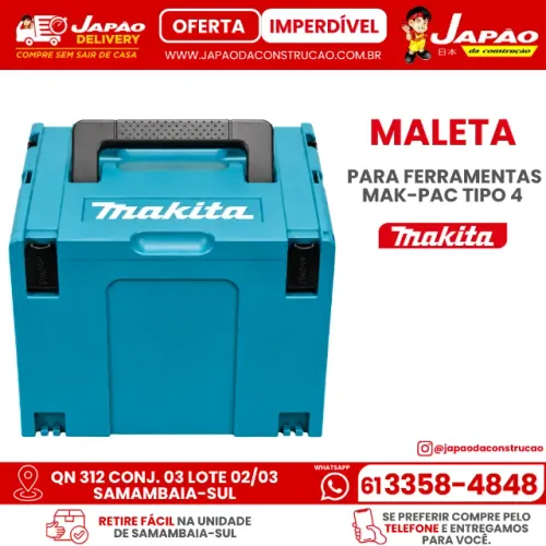 Maleta Para Ferramentas Mak-Pac Tipo 4 Makita