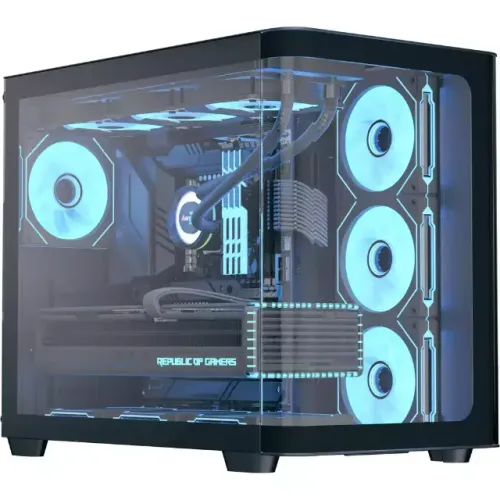 Gabinete Gamer Aerocool ATX P500C Black Com 3 Fans