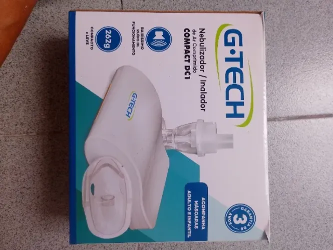 NEBULIZADOR G-TECH SEMINOVO COMPLETO