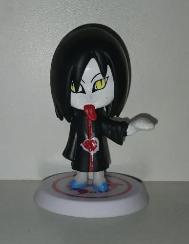 BONECO MINIATURA NARUTO OROCHIMARU AKATSUKI