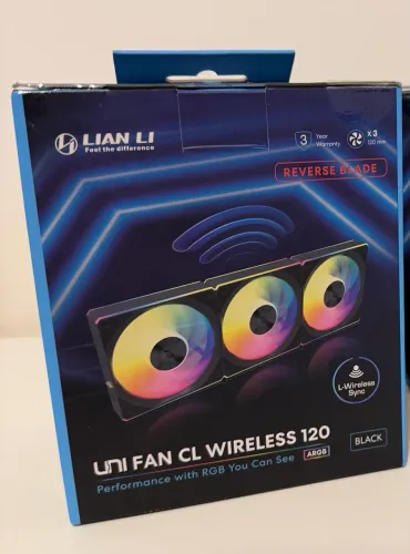 Kit fans Lian li CL reverse
