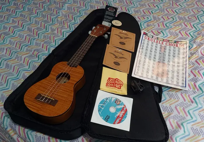 Ukulele Kala Soprano KA-SEM Exotic Mahogany