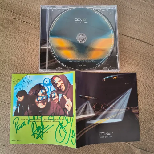 Cd Dover - Late At Night - Autografado pela banda