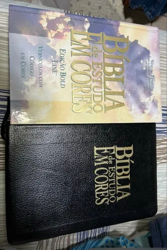 Bíblia de estudo em cores 