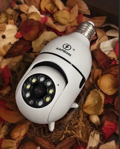 Câmera Smart Kapbom G4-5 360° Wi-Fi