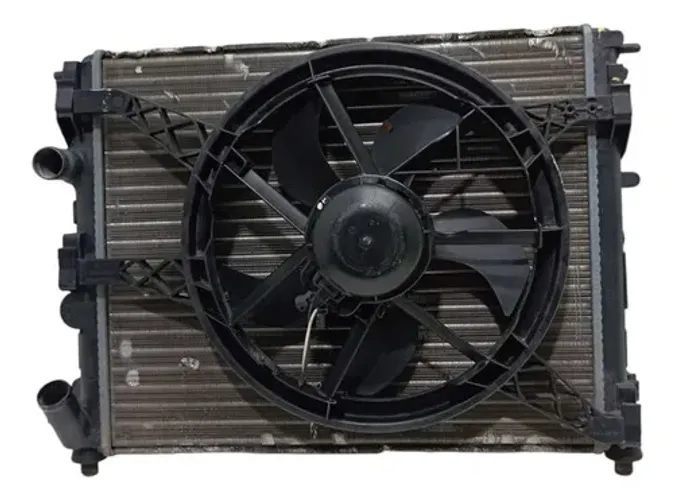 Radiador Defletor Renault Sandero 1.0 16v 2010 2011 Sem Ar
