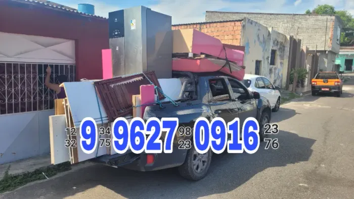 FRETE NOVO ALEIXO PICKUP PEQUENAS MUDANÇAS