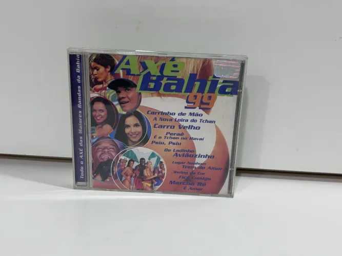 CD Axé Bahia 1999 Original - Clássicos do Axé Anos 90