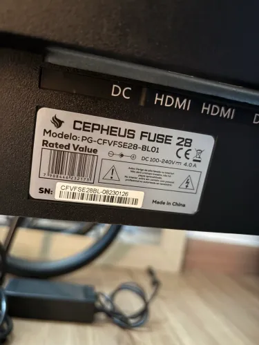 Monitor Gamer 28 4k 144hz Pichau Cepheus Fuse