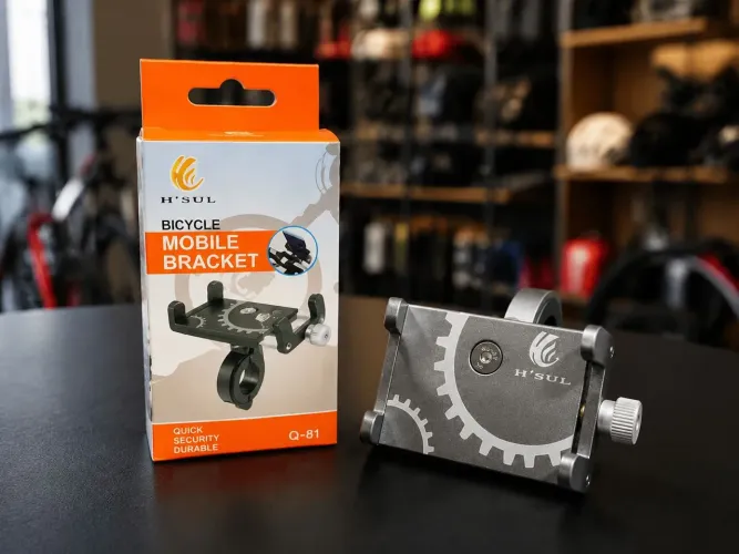 Suporte de Celular Para Moto e Bicicleta em Metal H?SUL