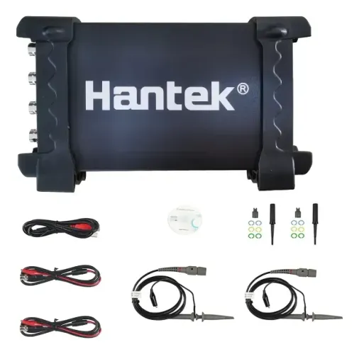Osciloscópio Digital Hantek 6074BC 4 Canais 70 Mhz 1GS/s Profissional - Bancada