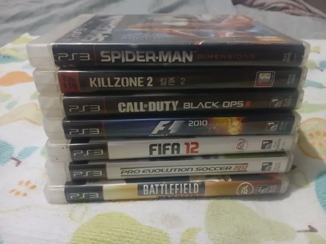 Lote jogos de PlayStation 3 originais