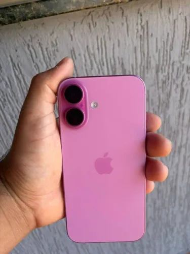 Iphone 16 seminovo Rosa 