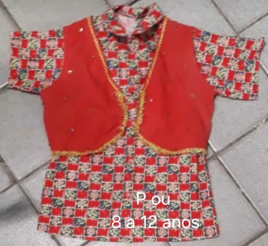 Camisa para São João com ou sem Colete