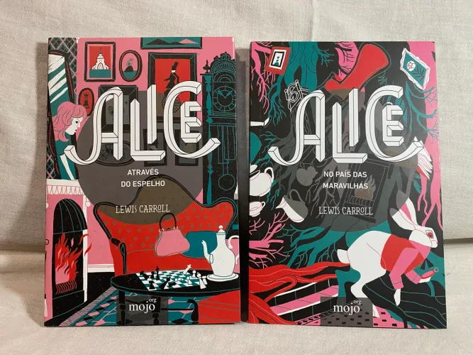 Livro: Box Alícia no país das maravilhas e Através do Espelho
