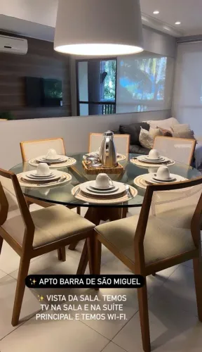 Apartamento temporada em resort na Barra de São Miguel
