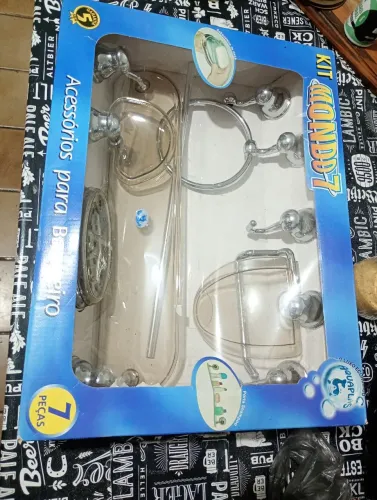 Kit mondo 7 acessórios para banheiro