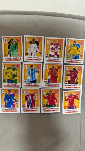 Figurinha extra legends copa do mundo 2026