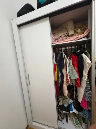 Guarda Roupa Casal Branco
