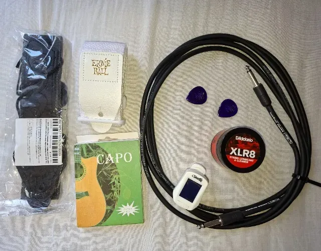 Kit Acessorios p/ Violão ou Guitarra