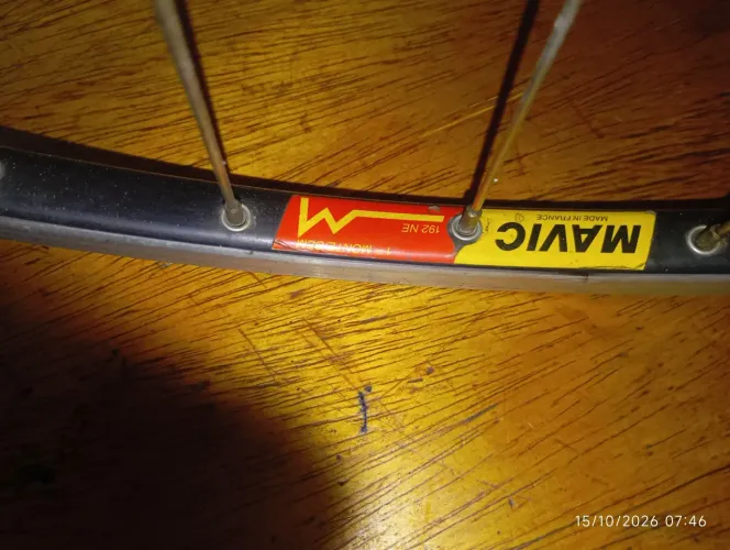 Rodas Mavic 700 vintage da década de 70.leia o anúncio