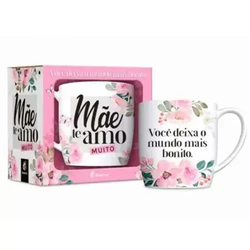 "Especial Dia das Mães" Caneca porcelana 300ml. Opção Vovó. Não deixe para ultima hor