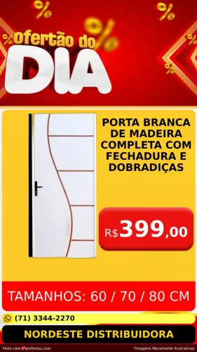 PORTA SAFIRA BRANCA COMPLETA COM FECHADURA E DOBRADIÇAS E ADUELA EM ALUMINIO