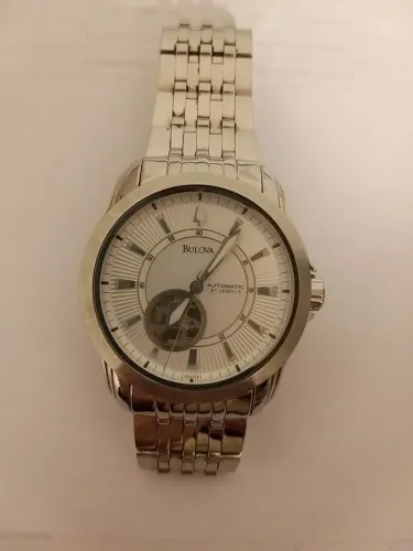 Relógio Masculino Bulova Automático 96A100 Bva Series - Seminovo