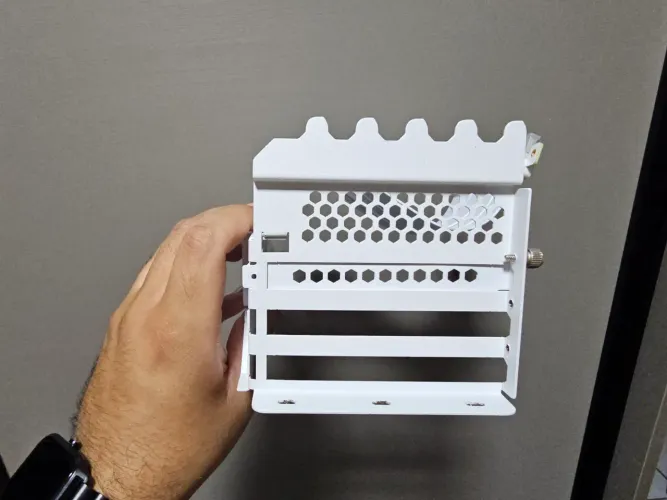Suporte de GPU vertical COM CABO 4.0 BRANCO 