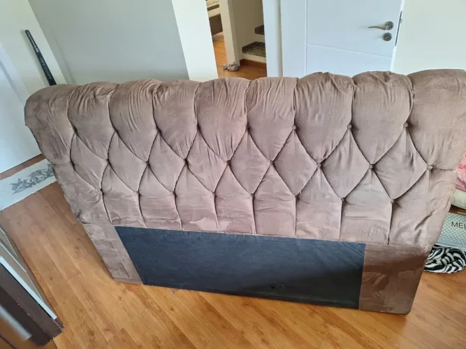 Cabeceira para cama box queen semi nova ( entrego )